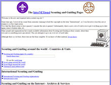 Tablet Screenshot of inter.scoutnet.org